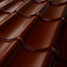 Loksne Balex Metal RAL8017, 2500 x 1100 x 45 mm, S250GD