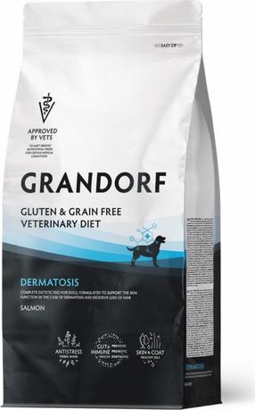 Сухой корм для собак Grandorf Dermatosis, лосось, 3 кг