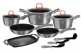 Poti ja panni komplekt, koos tarvikutega Berlinger Haus Metallic Moonlight BH-6021