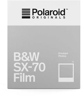 Momentfoto filmiņas Polaroid B&W SX-70, kadru sk. 8