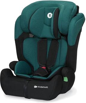 Automobilinė kėdutė KinderKraft Comfort Up I-Size, juoda sp./žalia sp., 76 - 150 cm