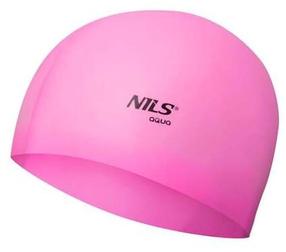 Peldcepure Nils Aqua NQC Solid PK02, gaiši rozā krās.