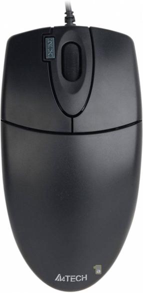 Vadu datora pele A4Tech OP-620D, melna krās.