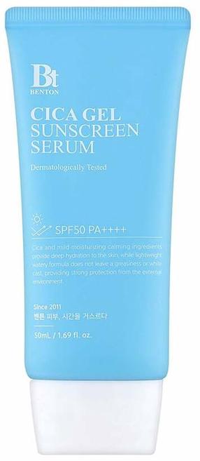 Sejas serums Benton Cica Sunscreen, 50 ml, SPF 50+