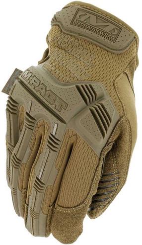 Darbo pirštinės Mechanix Wear M-Pact Coyote MPT-72-012, ruda sp., XXL, 2 vnt.