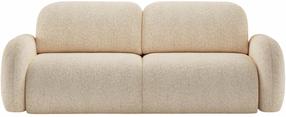 Sofa-lova Avuela Chenille, šviesiai smėlinė, 105 x 250 cm x 94 cm