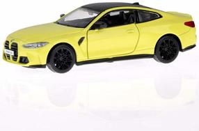  Mänguauto MSZ BMW M4, 1:32, kollane v.