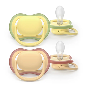 Čiulptukų rinkinys Philips Avent Ultra Air, 0 mėn., geltona sp./oranžinė sp.