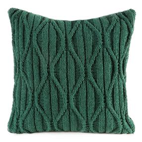 Dekoratyvinės pagalvėlės užvalkalas PSWA-257, žalia sp., 45 cm x 45 cm