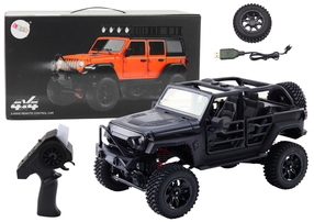  Rc automobilis Lean Toys 4x4, juoda sp.