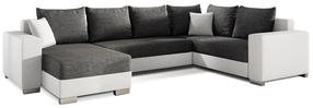 Nurgadiivan Marco Sawana 05, Soft 17, valge v./hall v., vasak, 210 x 312 cm x 92 cm