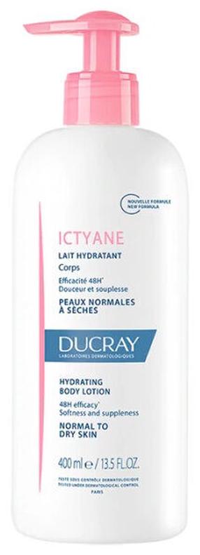 Ķermeņa losjons Ducray Ictyane Hydrating, 400 ml