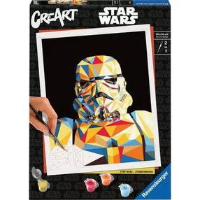 Картина по номерам Ravensburger CreArt Star Wars Stormtrooper, многоцветный, 24 x 30 cm