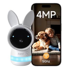 Mobili auklė Arenti Ainanny 4MP WiFi, balta sp.