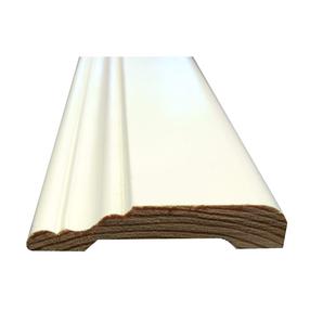 Durvju aploda, 220 cm x 9 cm x 1.5 cm, balta krās.