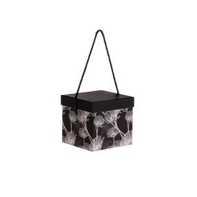 Dovanų dėžutė BOX14F, 14 cm x 13 cm x 14 cm, (spalva/dizainas parenkami atsitiktine tvarka)