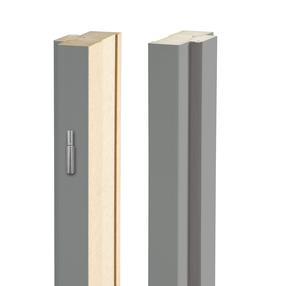 Vertikali durų stakta Classen, 206.5 cm x 9 cm x 3 cm, dešininė, pilka sp.