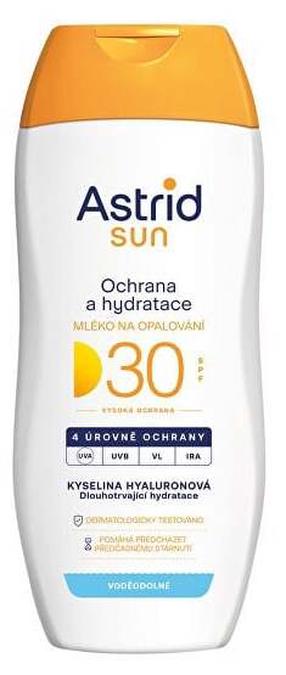 Päevituse hoolduspiim keha jaoks Astrid Sun SPF30, 200 ml