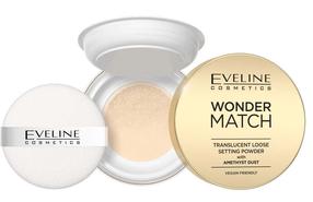 Kompaktne pulber Eveline Wonder Match, hele pruun v., 6 g