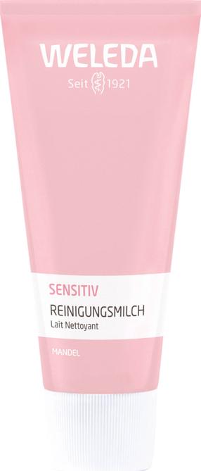 Attīrošs sejas pieniņš Weleda Sensitive Almond, 75 ml