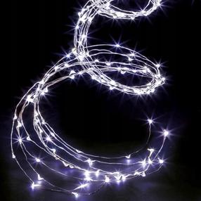 Гирлянда лампочек Fééric Lights and Christmas Cascade, 1 м, холодный белый цв., 200 LED
