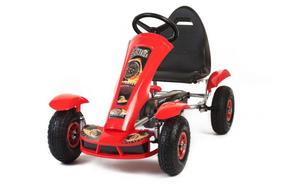 Vaikiškas sportinis kartingas F618, raudona sp.