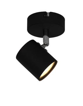 Светильник направляющий Okko Safi GU13014D-1R BLK, GU10, 1 x 5 Вт, черный цв. / черный цв.