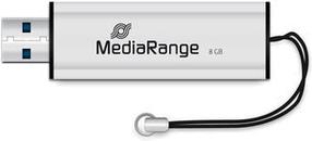 USB mälupulk MediaRange MR914, hõbe v., 8 GB
