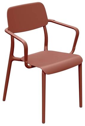 Стулья на открытом воздухе Ferne Rimo FRIK658-7600C, красный цв., 57 см x 55.5 см x 84 см