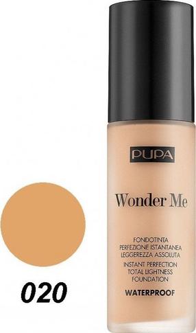 Šķidrā grima bāze Pupa Wonder Me, 20, 30 ml