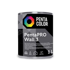 Краска Pentacolor PentaPro Wall 3, белый цв., 1 л