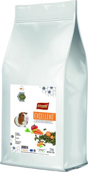 Maistas graužikams Vitapol Excellent, jūrų kiaulytėms, 5 kg