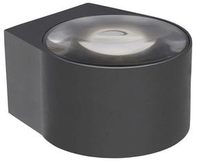 Lampa sienas Lucide Rayen 27220/12/30, LED, 3000 °K, 1 x 12 W, melna krās. / melna krās.