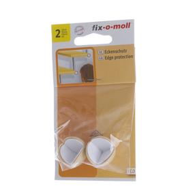 Aizsargstūris, Ø 2.5 cm, plastmasa, gaiši brūna krās.