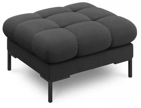 Pufas Micadoni Home Mamaia 1 Seat, tamsiai pilka sp., 60 cm x 60 cm x 41 cm