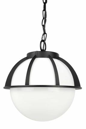 Piekarināma āra lampa Su-Ma Kule K 1018/1/KPO 250, 60W, E27, IP43, melna krās., 30 cm x 69 cm