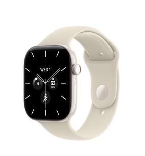 Nutikell Apple Watch Series 12 GPS + Cellular 42mm MJGW4ET/A, pearl white keraamikast korpus koos sand sportrihmaga - S/M