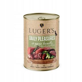 Влажный корм для собак Lugers Daily Pleasures, гусиное мясо, 0.4 кг