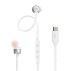 Vadu austiņas JBL Tune 310C, balta krās.