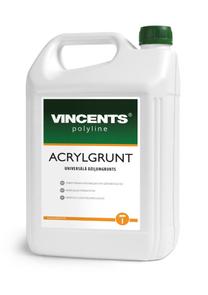 Grunts akrila Vincents Polyline ACRYLGRUNT, caurspīdīga krās.