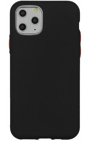 Telefona vāciņš Mocco Soft Cream Silicone Back Case for Samsung Galaxy S21 Plus, melna krās., Samsung