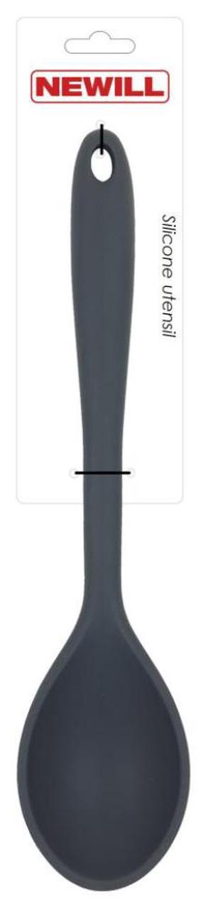 Serviravimo šaukštas Newill, silikonas, pilka sp., 27 cm