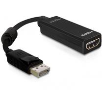 Adapteris Delock Display port to HDMI-I Display port male, HDMI female, 0.2 m, juoda sp.