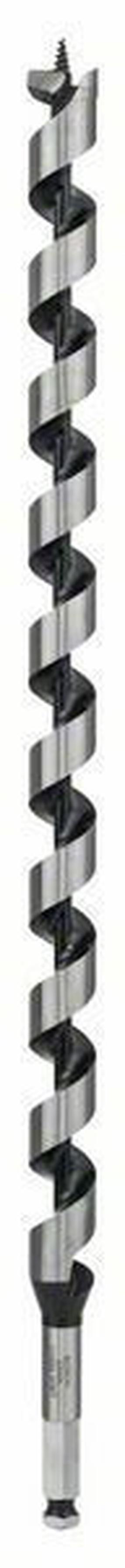 Spirālveida koka urbis Bosch, koks, vītņveida, sešstūris, 22 mm x 45 cm