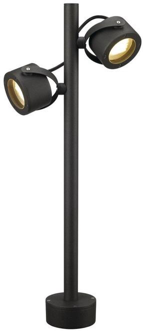 Pastatomas lauko šviestuvas SLV Sitra SL 360, 9W, GX53, IP44, antracito sp., 11.6 cm x 72 cm