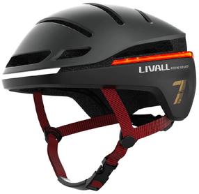 Dviratininkų šalmas universalus Livall Smart Evo21, juoda sp., M