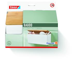 Dėžutė Tesa BABOO 40522-00000-0, balta sp., 10.2 cm x 11 cm x 24.2 cm