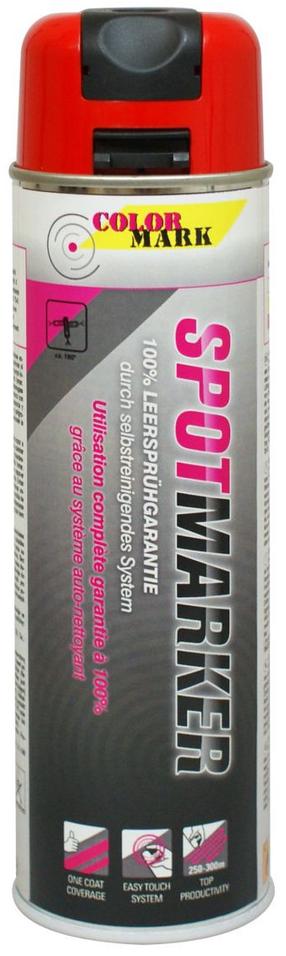Aerozoliniai dažai Motip Colormark Colormark Spotmarker, žymėjimui, raudona sp., 0.5 l