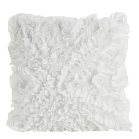 Dekoratiivpadjapüür Mirena, valge v., 45 cm x 45 cm