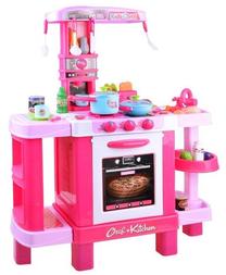 Vaikiška virtuvėlė Kids Cook Little Chef Set, rožinė sp.